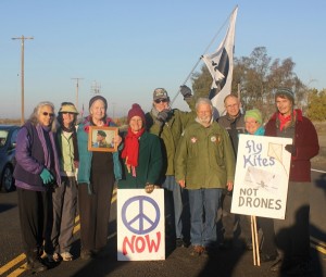 Protest Drones at Beale AFB