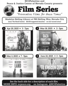 Gaza Fights for Freedom Film Showing -- Madeline Helling Library @ Madeline Helling Library